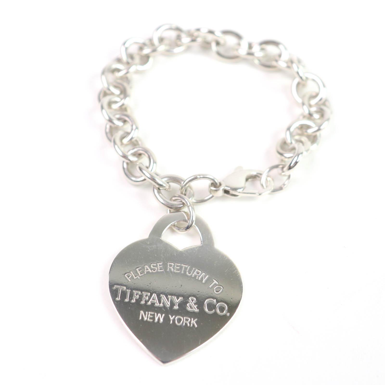 TIFFANY&Co. bracelet Large Heart Tag Silver 925 Women Used
TIFFANY&Co. bracelet Large Heart Tag Silver 925 Women Used