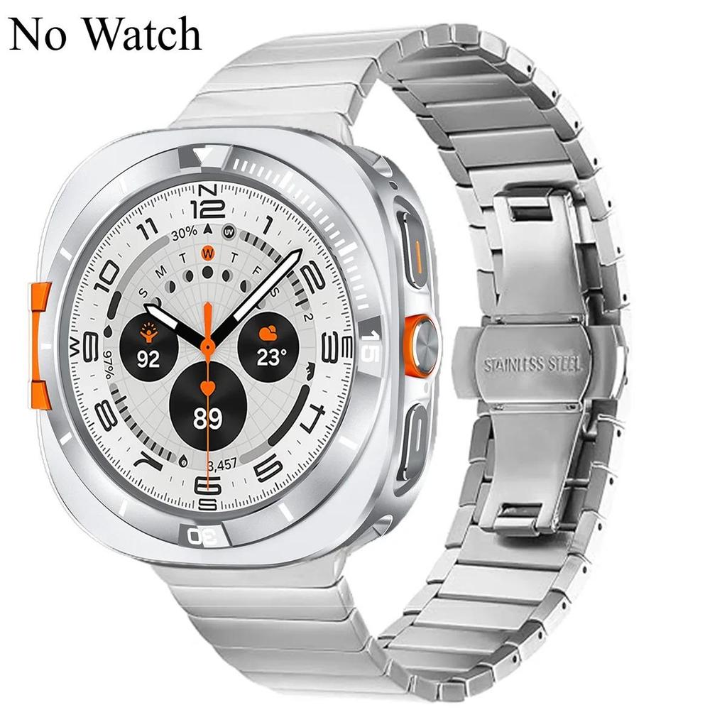Stainless Steel Band+Case for Samsung Galaxy Watch Ultra 2025 47mm Band Luxury Metal Wristband Bracelet for Galaxy 7 Ultra 47mm Watch 7 Ultra 47mm серебряный
Stainless Steel Band+Case for Samsung Galaxy Watch Ultra 2025 47mm Band Luxury Metal Wristband Bracelet for Galaxy 7 Ultra 47mm Watch 7 Ultra 47mm серебряный