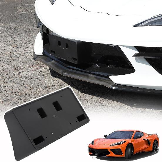 License Plate Frame Bracket Compatible with Chevrolet Corvette C8 2020-2025,ABS Tag Bracket Front Bumper License Plate Mount Adapter Relocation чорний
License Plate Frame Bracket Compatible with Chevrolet Corvette C8 2020-2025,ABS Tag Bracket Front Bumper License Plate Mount Adapter Relocation чорний