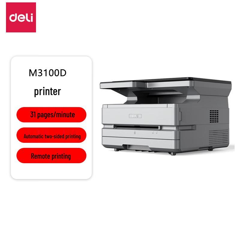Deli M3100D Multifunction Laser Printer CN plug (adapter included)
Deli M3100D Multifunction Laser Printer CN plug (adapter included)