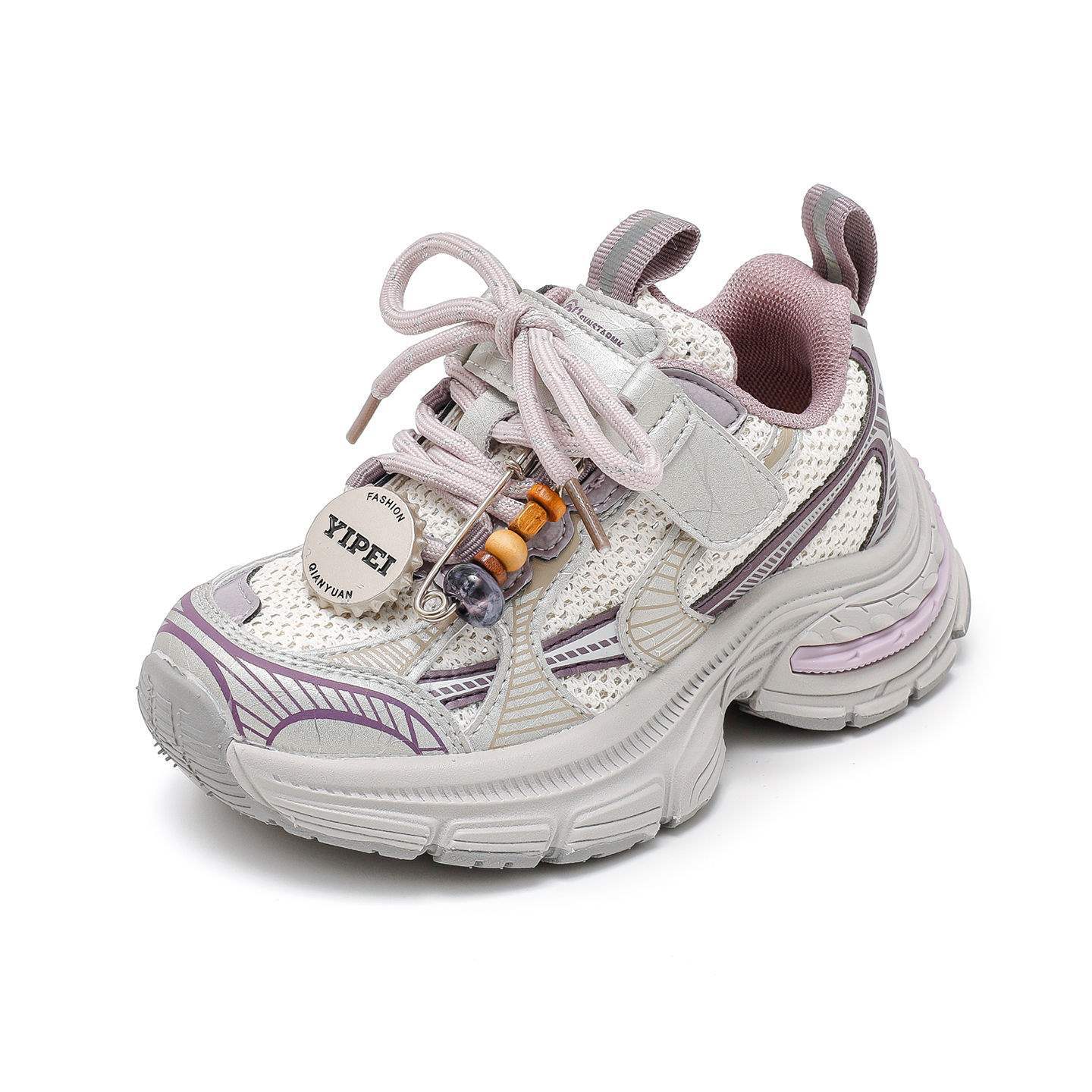 Girls shoes 2025 new children s sports shoes autumn mesh shoes breathable old children s dad shoes non-slip running shoes 30 inner length 19.6cm фіолетовий
Girls shoes 2025 new children s sports shoes autumn mesh shoes breathable old children s dad shoes non-slip running shoes 30 inner length 19.6cm фіолетовий