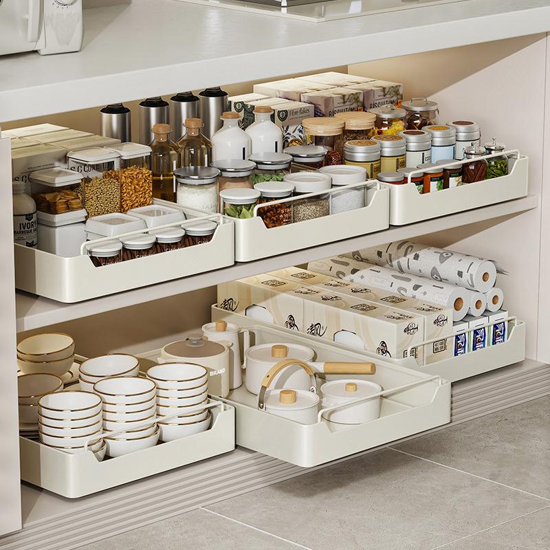 Kitchen Storage Rack With Slide Rails Pull-out Kitchen Drawer Type Storage Tray Spice Box Storage Rack Cabinets Organizer
Kitchen Storage Rack With Slide Rails Pull-out Kitchen Drawer Type Storage Tray Spice Box Storage Rack Cabinets Organizer