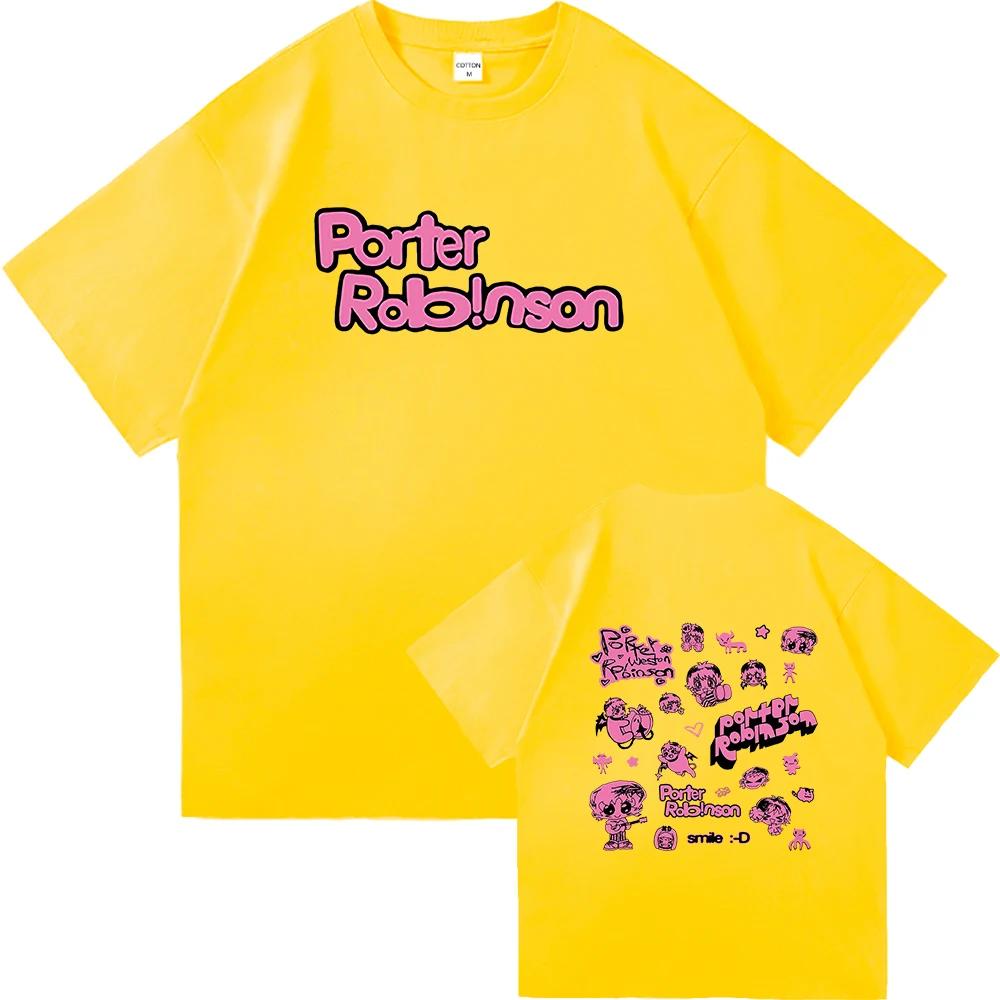 ZX TEE Porter Robinson Smile World Tour 2024-2025 TShirt Men women Clothing Harajuku Tops Unisex High Quality Casual TShirts Graphic 4XL
ZX TEE Porter Robinson Smile World Tour 2024-2025 TShirt Men women Clothing Harajuku Tops Unisex High Quality Casual TShirts Graphic 4XL