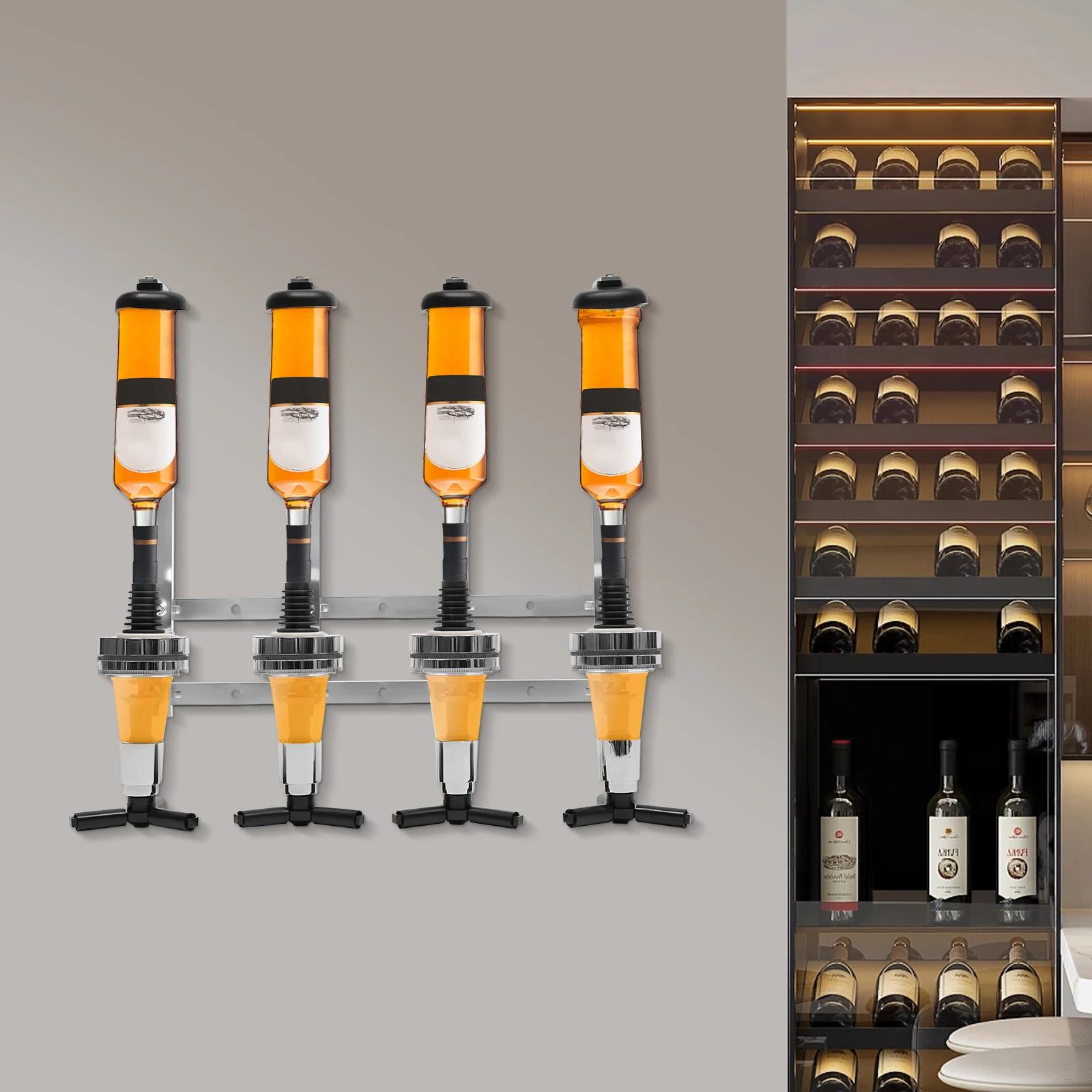 Bymaocar 4 Bottle Dispenser Whiskey Bracket Wall Mount Wine Alcohol Shelf Liquor Cocktail Beer Butler Rack & Holder Fixed Action серебряный
Bymaocar 4 Bottle Dispenser Whiskey Bracket Wall Mount Wine Alcohol Shelf Liquor Cocktail Beer Butler Rack & Holder Fixed Action серебряный
