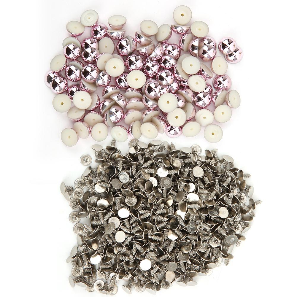100pcs Semi Circular Pearl Beads Rivets Kit for Clothes Bags DIY Decoration Accessories(Purple ) разноцветный
100pcs Semi Circular Pearl Beads Rivets Kit for Clothes Bags DIY Decoration Accessories(Purple ) разноцветный