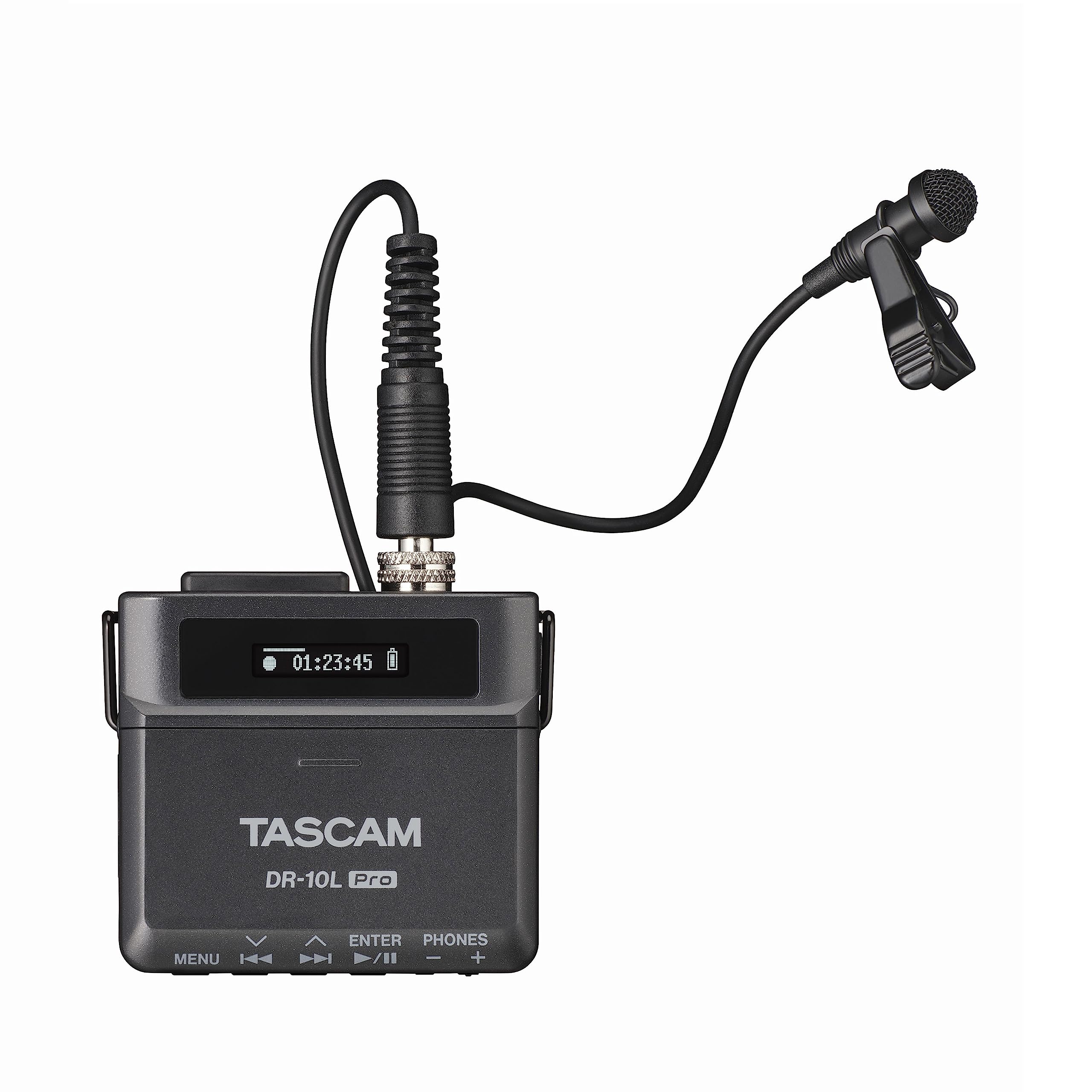 TASCAM DR-10L Pro 32bit Float Pin Microphone Recorder Black for Youtube Audio Recording Internet Distribution Podcast Video Shooting Vlog Recording
TASCAM DR-10L Pro 32bit Float Pin Microphone Recorder Black for Youtube Audio Recording Internet Distribution Podcast Video Shooting Vlog Recording