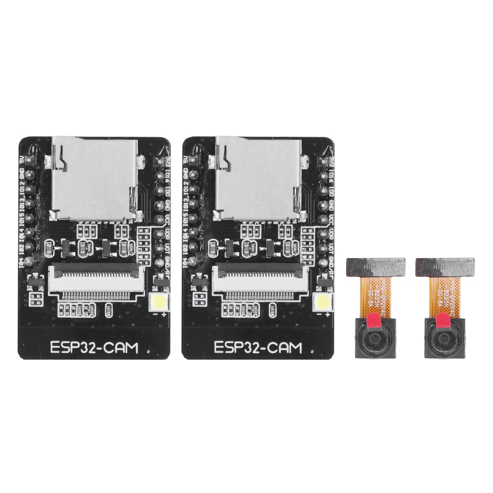 2Pcs ESP32 CAM Development Module WiFi Bluetooth 2 in 1 Camera Board Electronic Component
2Pcs ESP32 CAM Development Module WiFi Bluetooth 2 in 1 Camera Board Electronic Component