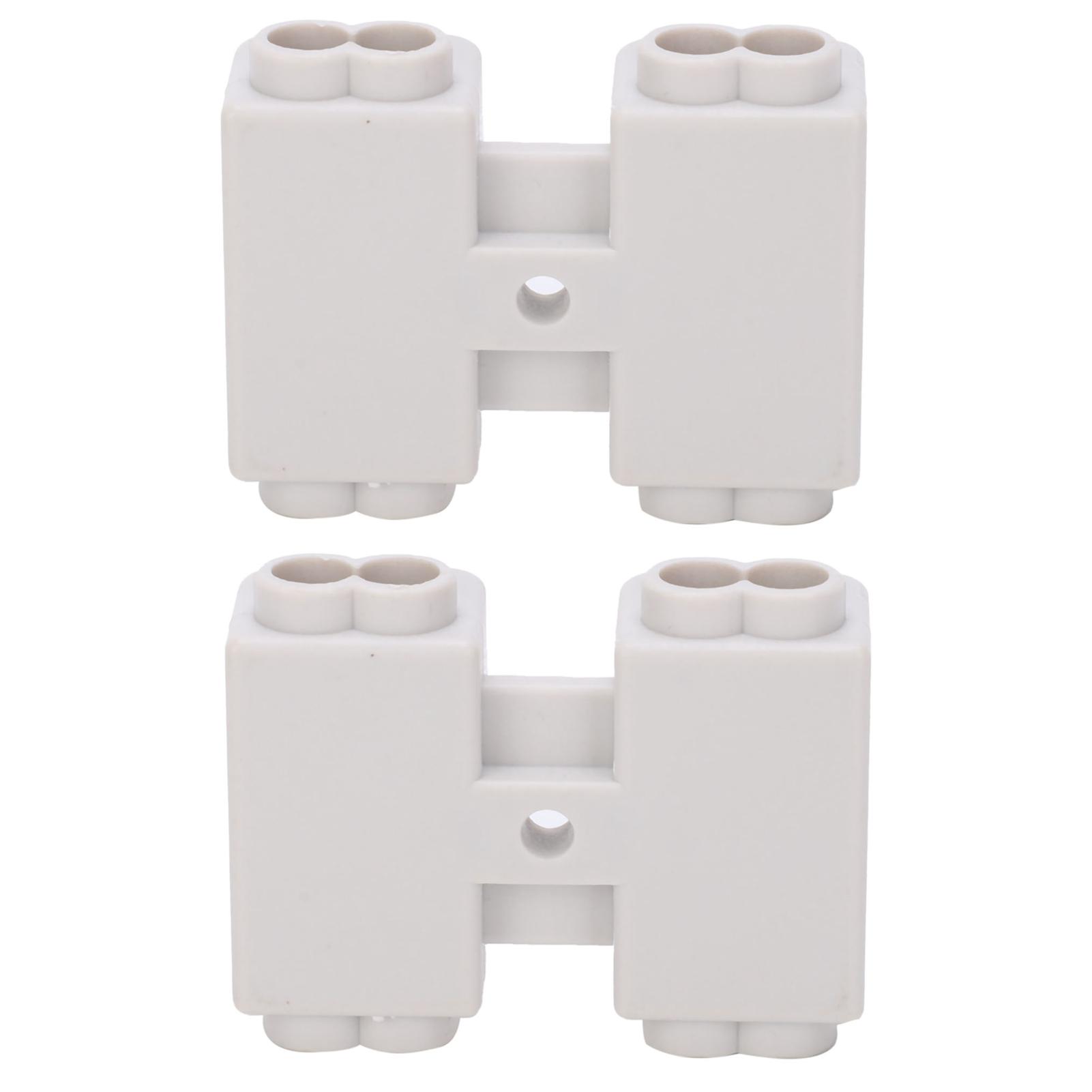 2Pcs HighPower Main Splitter 2Position TShape Wiring Terminal Block ZK1306 400V 60A
2Pcs HighPower Main Splitter 2Position TShape Wiring Terminal Block ZK1306 400V 60A