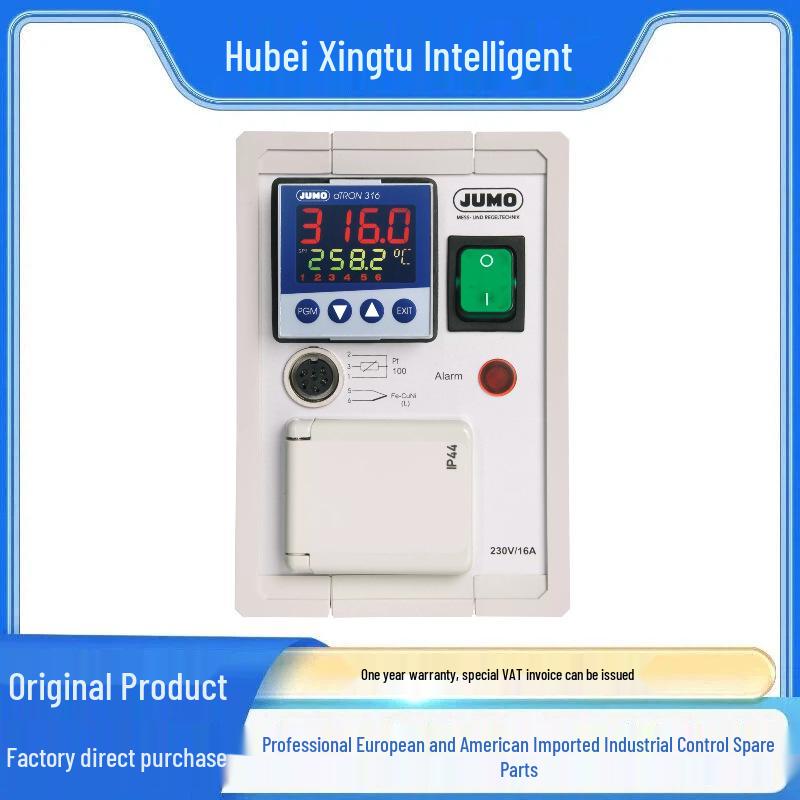 Original German Jumo 701155 Voice-Activated Temperature Switch Sensor & Limiter
Original German Jumo 701155 Voice-Activated Temperature Switch Sensor & Limiter