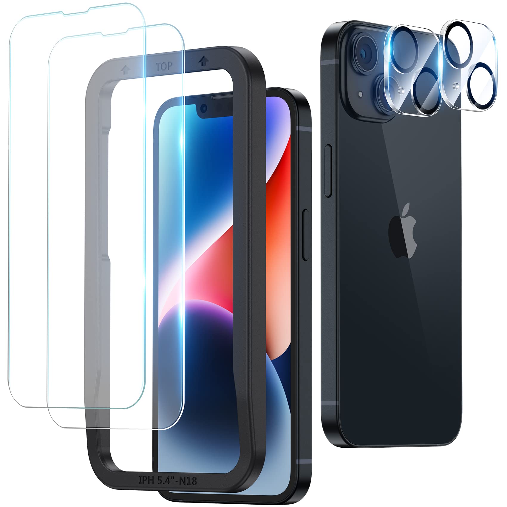 NIMASO Glass Film Camera Film для iPhone 14 Защитная пленка Закаленное стекло с направляющей рамкой Защита объектива камеры Твердость 9H Ударопрочная
NIMASO Glass Film Camera Film для iPhone 14 Защитная пленка Закаленное стекло с направляющей рамкой Защита объектива камеры Твердость 9H Ударопрочная