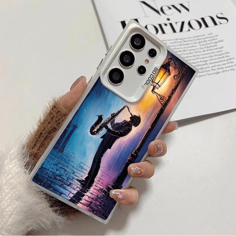 Saxophone Instrument Music Soft Phone Case for Samsung Galaxy S24 S25 FE S26 Edge S23 Ultra S22 Plus S21 + Shockproof Cover Back Samsung S21 Ultra
Saxophone Instrument Music Soft Phone Case for Samsung Galaxy S24 S25 FE S26 Edge S23 Ultra S22 Plus S21 + Shockproof Cover Back Samsung S21 Ultra