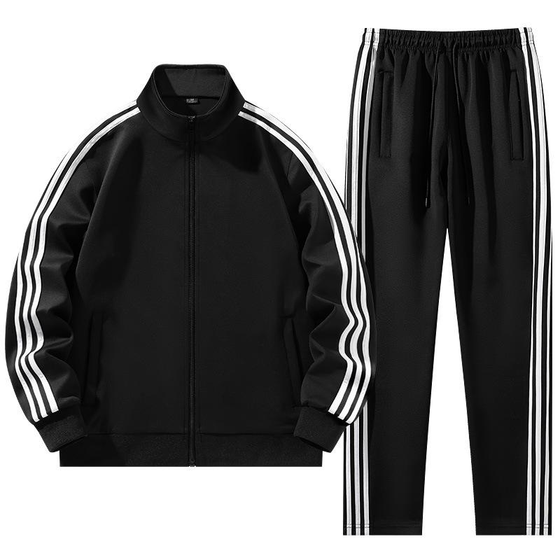 Casual Sports Suit Men S And Women S Three-Bar Sportswear Loose Sports Jacket Trousers Two-Piece Set Can Be Printed With Embroidered Logo. 2XL чорний
Casual Sports Suit Men S And Women S Three-Bar Sportswear Loose Sports Jacket Trousers Two-Piece Set Can Be Printed With Embroidered Logo. 2XL чорний