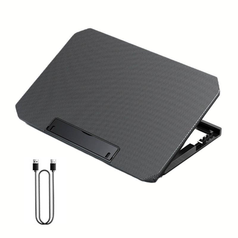 Ergonomic Laptop Cooling Pad For up to 17Inch Notebook With Double Quiet Fan And USB Port Designing Foldable чорний
Ergonomic Laptop Cooling Pad For up to 17Inch Notebook With Double Quiet Fan And USB Port Designing Foldable чорний
