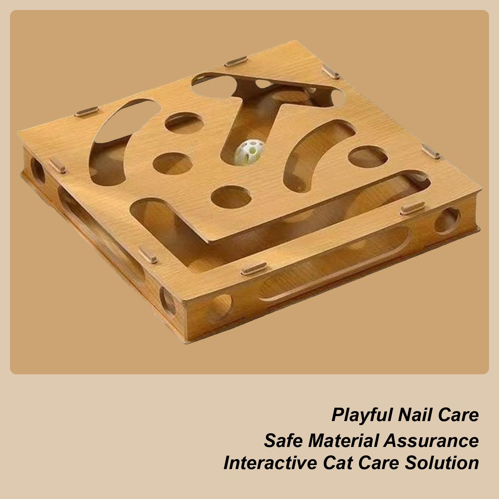 Cat Nail File Enrichment Box Maze Game With Bell Ball Cat Nail File Scratcher Puzzle Box For Kitten Pet Mental Stimulation Play China Mainland
Cat Nail File Enrichment Box Maze Game With Bell Ball Cat Nail File Scratcher Puzzle Box For Kitten Pet Mental Stimulation Play China Mainland