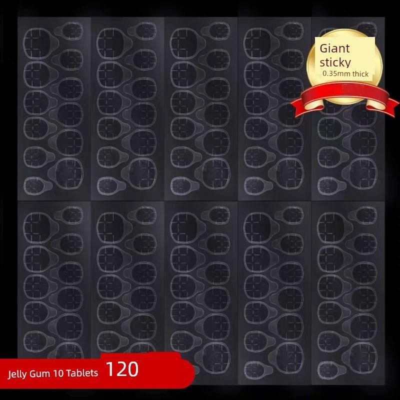 Wear Armor Double-Sided Jelly Glue Nail Patch Nail Stickers Removable Wear for Nail Beauty Jelly Glue Finished Product 5 jelly gels (120 stickers)
Wear Armor Double-Sided Jelly Glue Nail Patch Nail Stickers Removable Wear for Nail Beauty Jelly Glue Finished Product 5 jelly gels (120 stickers)
