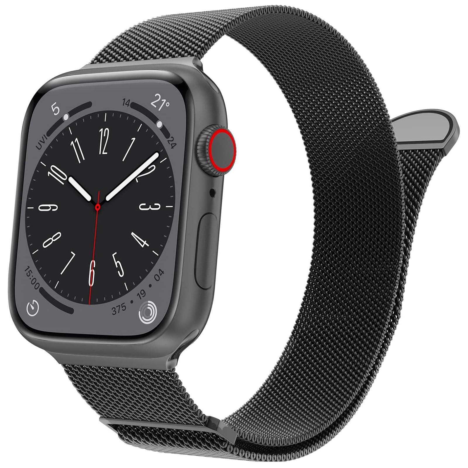 Black Magnetic Strap for Apple Watch Series 10 Ultra 9 8 7 SE 6 5 4 3 2 1 46mm 49mm 45mm 44mm 42mm Milanese Smart Watch Band As Shown A
Black Magnetic Strap for Apple Watch Series 10 Ultra 9 8 7 SE 6 5 4 3 2 1 46mm 49mm 45mm 44mm 42mm Milanese Smart Watch Band As Shown A
