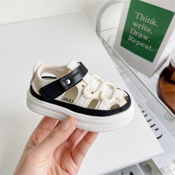 New Summer Baby Shoes For Boys Leather Cut-outs Girls Sandals Soft Sole Kids Beach Shoes Fashion Toddler Sandals 15-25 22
New Summer Baby Shoes For Boys Leather Cut-outs Girls Sandals Soft Sole Kids Beach Shoes Fashion Toddler Sandals 15-25 22