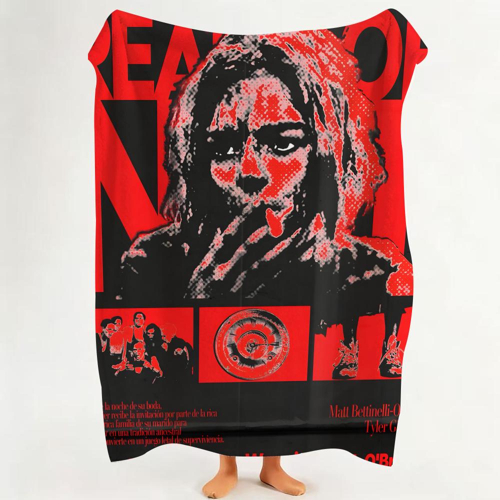 Movie R Ready O Or N Not Flannel Blanket Suitable for Sofa Living Room Bedroom 75cmx90cm
Movie R Ready O Or N Not Flannel Blanket Suitable for Sofa Living Room Bedroom 75cmx90cm