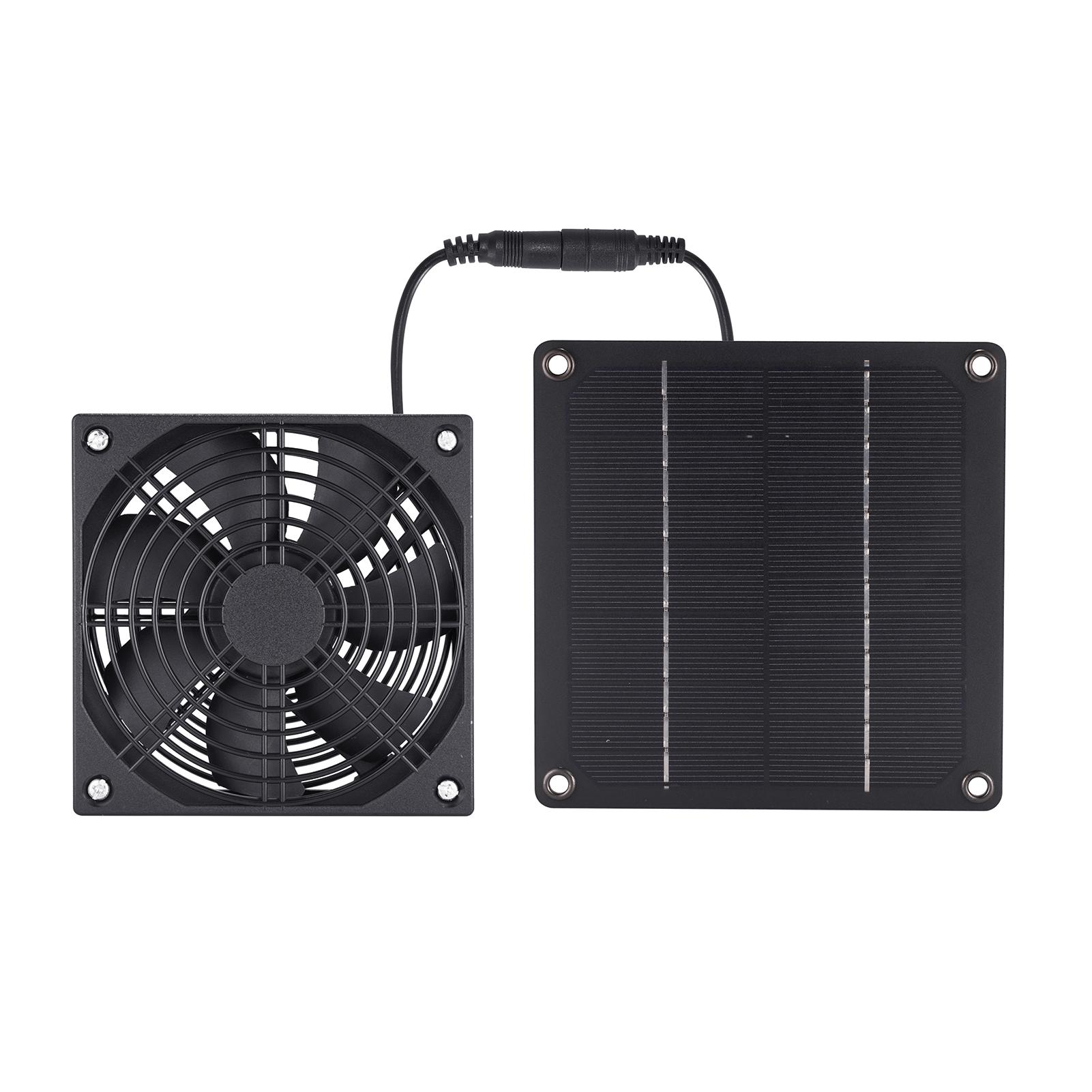Солнечная панель с одним вентилятором мощностью 10 Вт. Комплект солнечных батарей, устойчивый к атмосферным воздействиям, для небольших курятников, теплиц, 3W 1FAN чёрный
Солнечная панель с одним вентилятором мощностью 10 Вт. Комплект солнечных батарей, устойчивый к атмосферным воздействиям, для небольших курятников, теплиц, 3W 1FAN чёрный