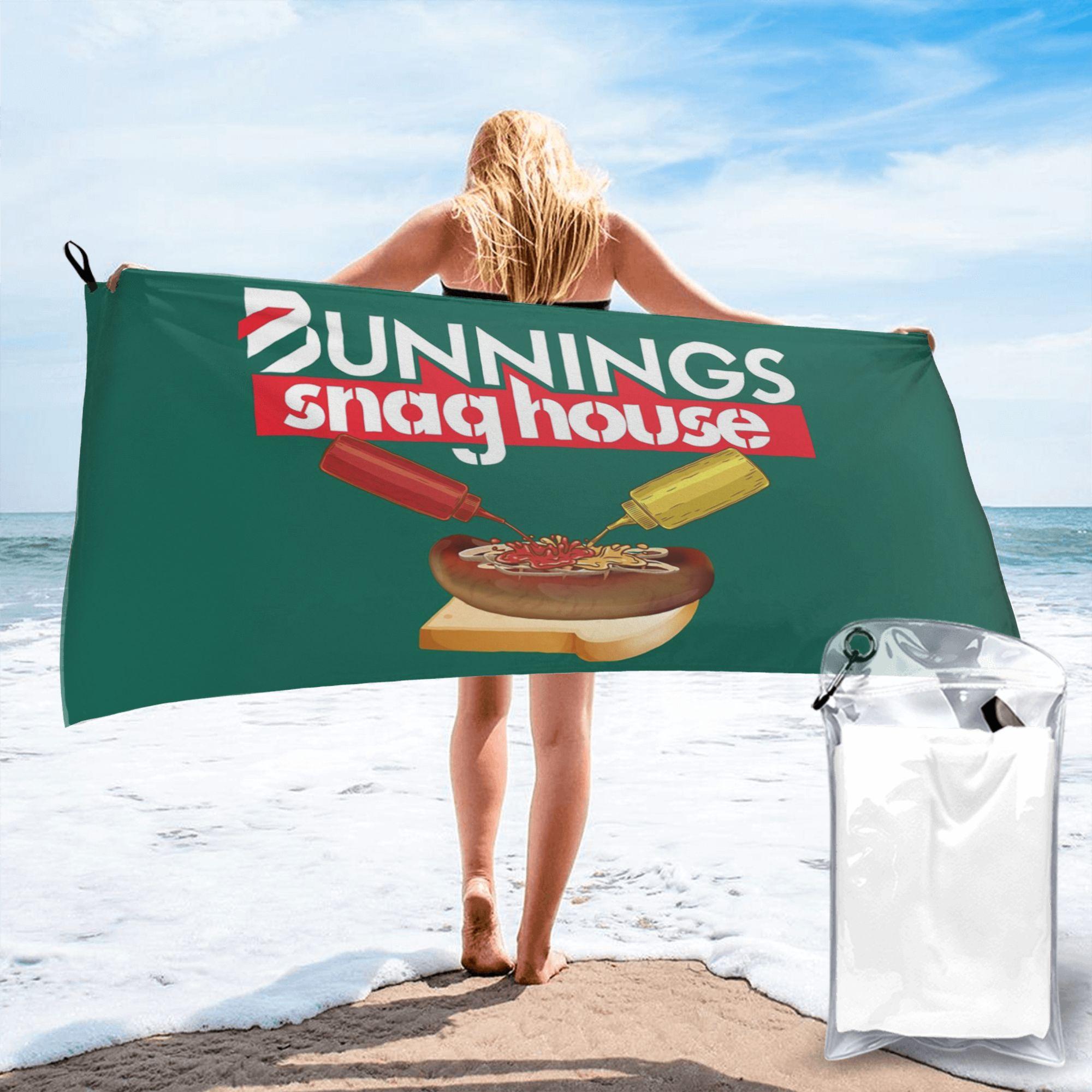 Bunnings Snaghouse Beach Towel Soft Microfiber Quick Dry Absorbent Quick Towels For Bath W40*H60(CM)
Bunnings Snaghouse Beach Towel Soft Microfiber Quick Dry Absorbent Quick Towels For Bath W40*H60(CM)
