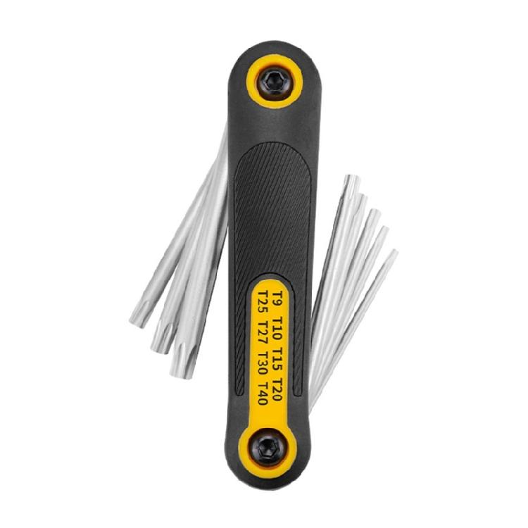 Folding Star Wrench Hexagon Wrench Set with 8 Type Tip for Efficient Home Use Repairs and Professional Maintenance Task
Folding Star Wrench Hexagon Wrench Set with 8 Type Tip for Efficient Home Use Repairs and Professional Maintenance Task