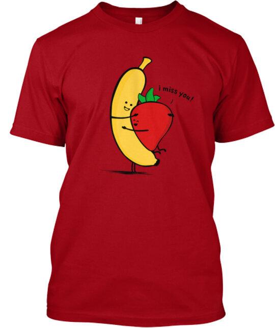 Banana Strawberry Flavour T-Shirt Made in the USA Size S to 5XL XL
Banana Strawberry Flavour T-Shirt Made in the USA Size S to 5XL XL