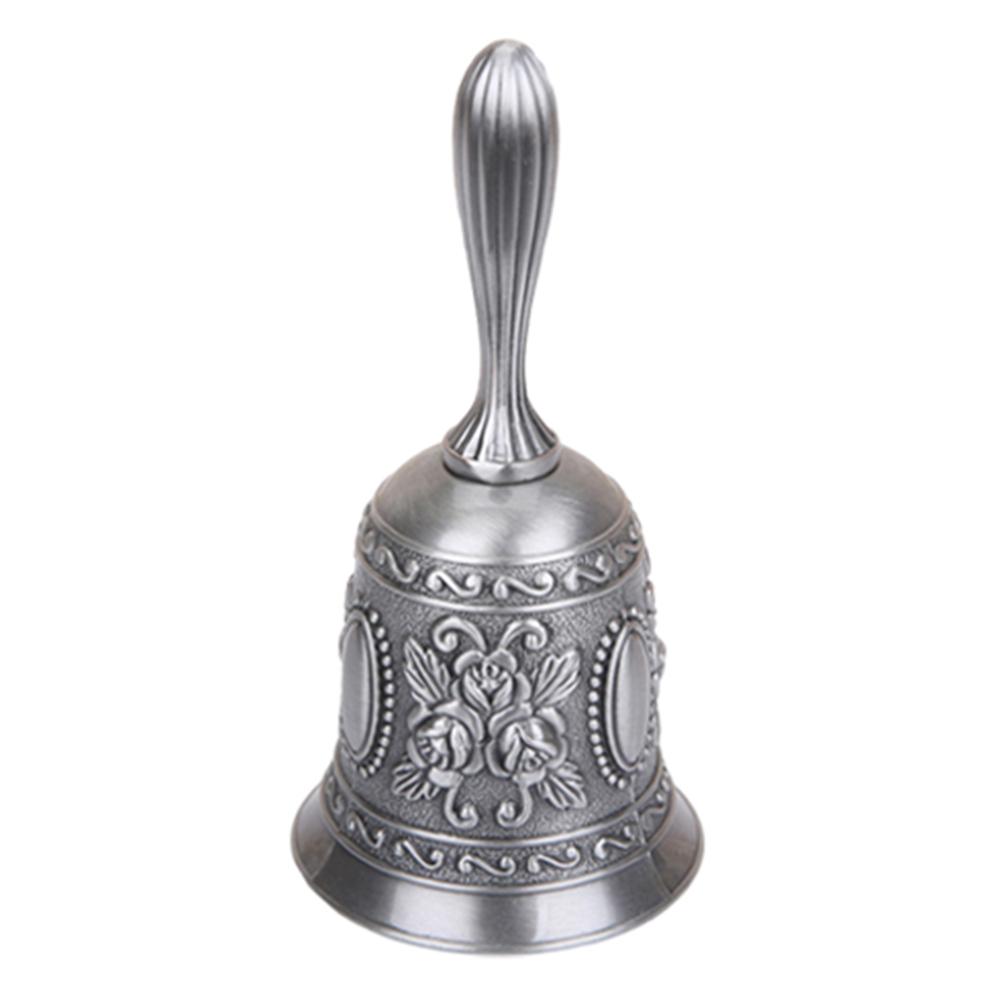 Exquisite Vintage Metal Bell for Home Decoration and Special Occasions Matte silver
Exquisite Vintage Metal Bell for Home Decoration and Special Occasions Matte silver
