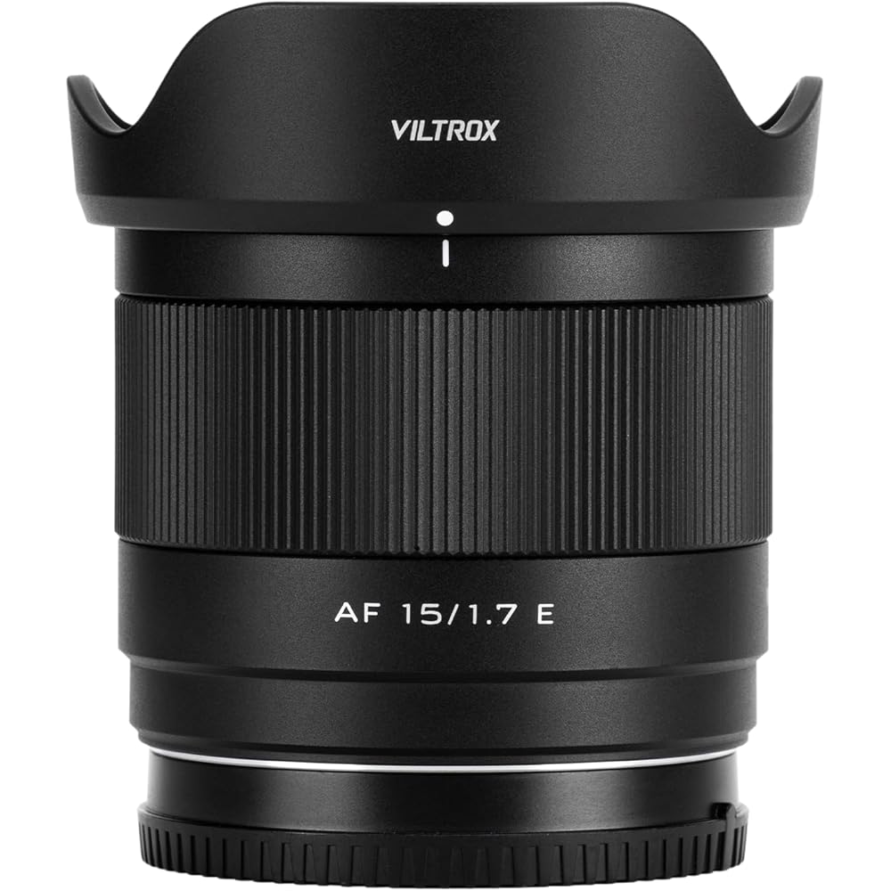VILTROX AF 15mm F1.7 E Lens for Sony E-mount Ultra Wide Angle Large Aperture f/1.7 APS-C Intercha...
VILTROX AF 15mm F1.7 E Lens for Sony E-mount Ultra Wide Angle Large Aperture f/1.7 APS-C Intercha...