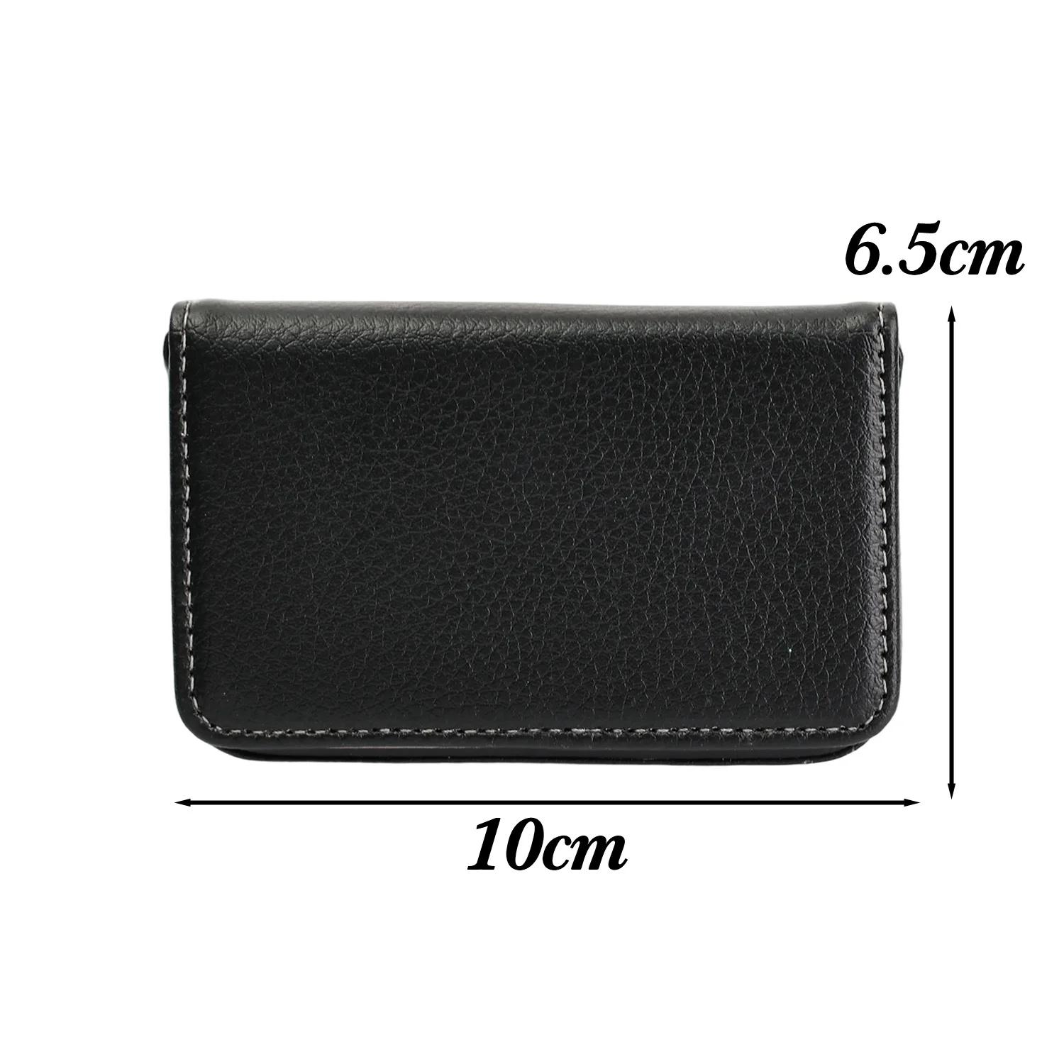 Portable Magnetic Clasp Card Holder PU Leather Wallet Unisex Business Card Organizer Minimalist Multi-Function Anti-Loss Case чёрный
Portable Magnetic Clasp Card Holder PU Leather Wallet Unisex Business Card Organizer Minimalist Multi-Function Anti-Loss Case чёрный