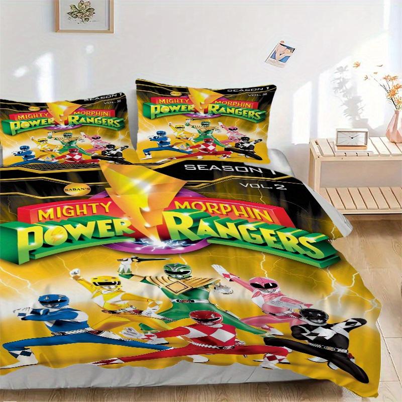 3pcs Mighty Morphin Power Rangers Bedding Set - 1 Soft Quilt Cover + 2 Pillowcases, Machine Washable - Suitable for All Seasons, Perfect Gift for Fami 135x200cm
3pcs Mighty Morphin Power Rangers Bedding Set - 1 Soft Quilt Cover + 2 Pillowcases, Machine Washable - Suitable for All Seasons, Perfect Gift for Fami 135x200cm