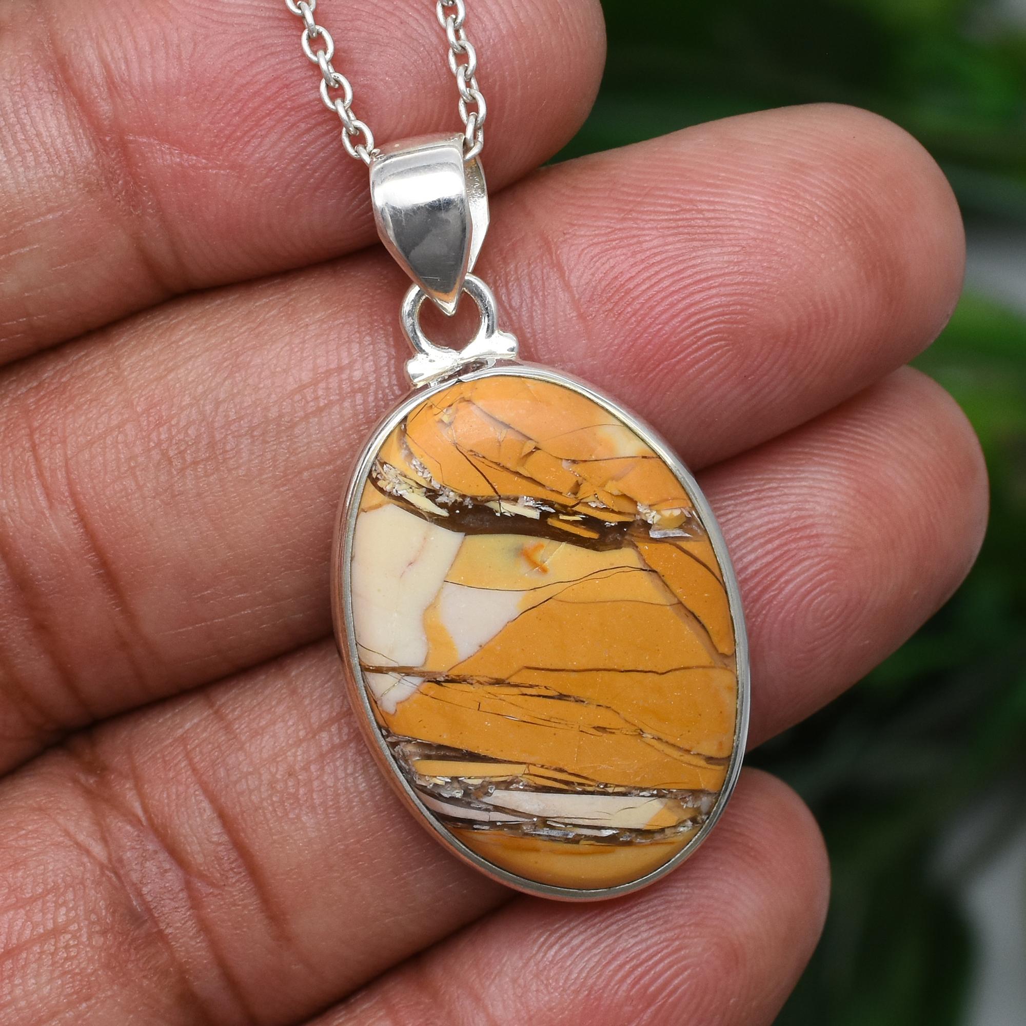 Natural Brecciated Mookaite Pendant, 925 Sterling Silver Fine Jewelry, Natural Mookaite Jasper Pendant Jewelry, Silver Necklace, Gift for Her 1.55 Inches Length жёлтый
Natural Brecciated Mookaite Pendant, 925 Sterling Silver Fine Jewelry, Natural Mookaite Jasper Pendant Jewelry, Silver Necklace, Gift for Her 1.55 Inches Length жёлтый