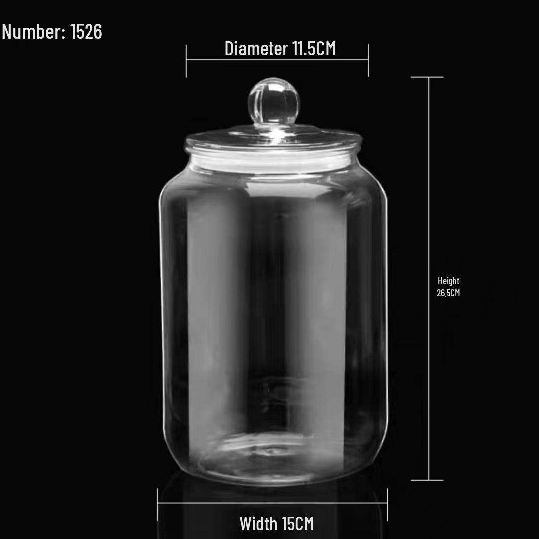 Half-Jin Fish Maw Jar with Tangerine Peel Seal – Thickened Transparent Plastic Storage Jar for Medicinal Materials and Dried Goods
Half-Jin Fish Maw Jar with Tangerine Peel Seal – Thickened Transparent Plastic Storage Jar for Medicinal Materials and Dried Goods