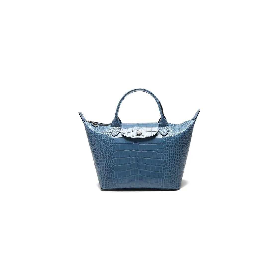 Longchamp Le Pliage Cuir Crocodile Pattern Short Handle Leather Dumpling Tote Bag Women Tote Bags Slate-Blue 1512HVC212 Basic Set (Bag+Dust Bag)
Longchamp Le Pliage Cuir Crocodile Pattern Short Handle Leather Dumpling Tote Bag Women Tote Bags Slate-Blue 1512HVC212 Basic Set (Bag+Dust Bag)