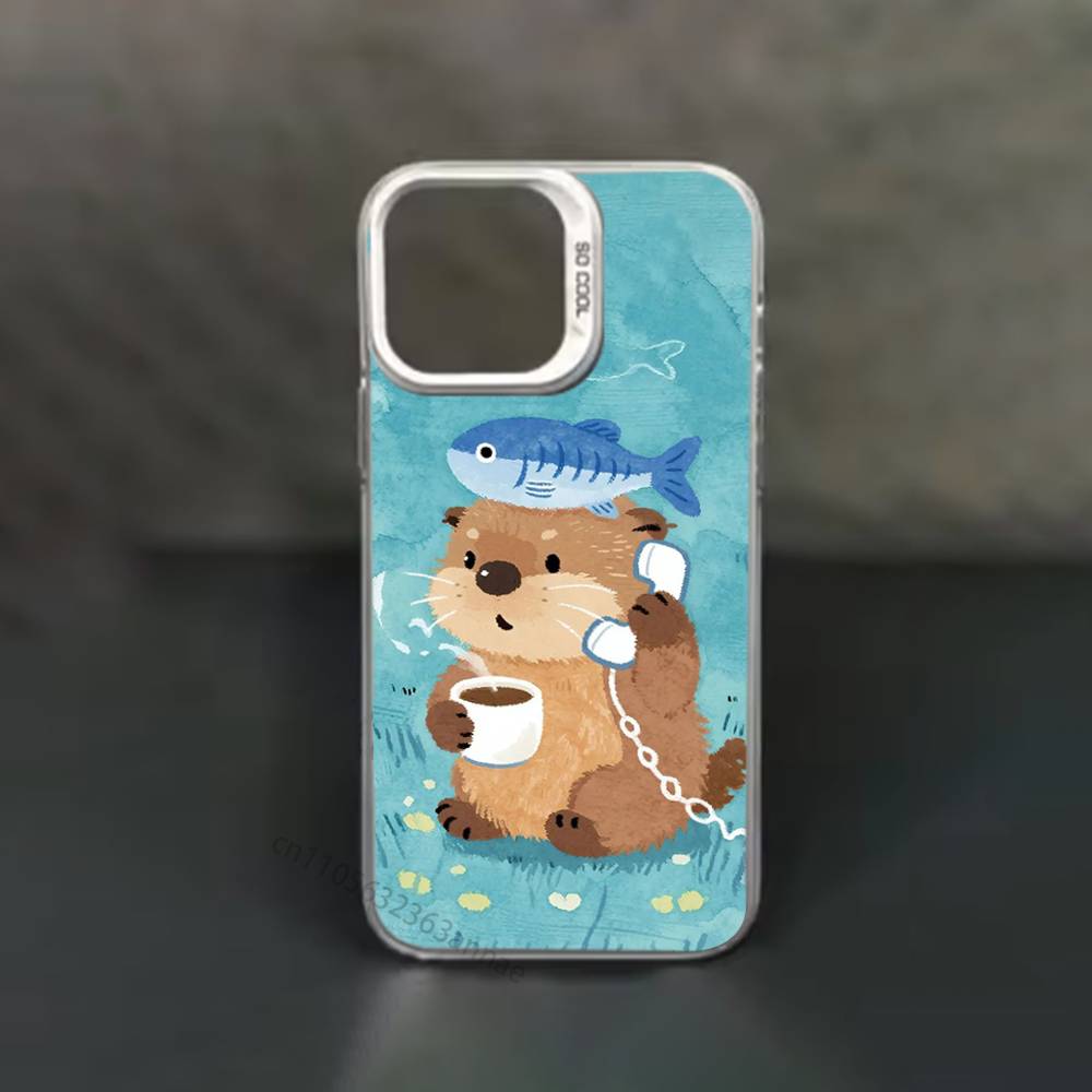 Sea Otters Animals Cute phone Case for iPhone 17 11 12 Pro Max Plus Mini Air SE 16e 14 15 16 13 Soft Shell iPhone16plus
Sea Otters Animals Cute phone Case for iPhone 17 11 12 Pro Max Plus Mini Air SE 16e 14 15 16 13 Soft Shell iPhone16plus