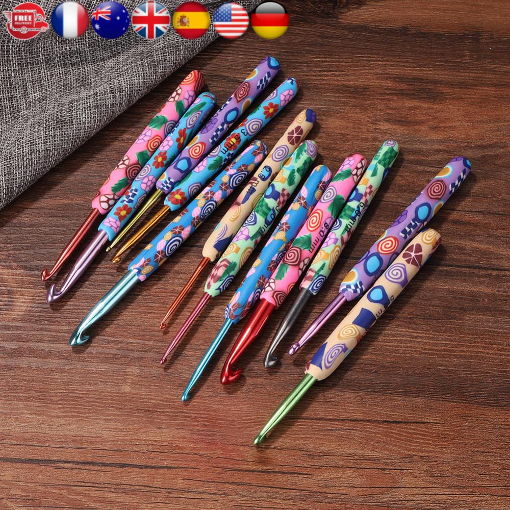 9pcs/set Colorful Crochet Hook 0.5-2.5mm Cartoon Aluminum Crochet Needles Knitting Needles Handmade Accessories United States
9pcs/set Colorful Crochet Hook 0.5-2.5mm Cartoon Aluminum Crochet Needles Knitting Needles Handmade Accessories United States