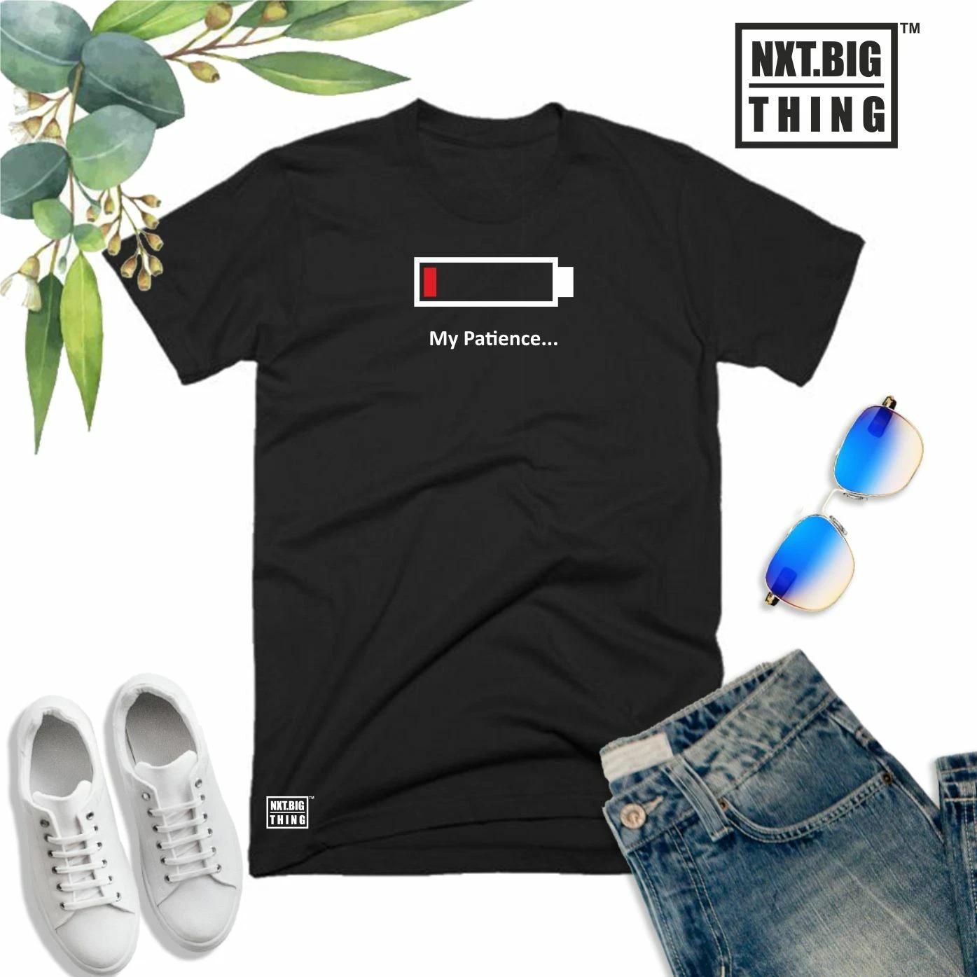 My Patience T Shirt Low Battery Rude Offensive Funny Joke Christmas Gift Men Top L
My Patience T Shirt Low Battery Rude Offensive Funny Joke Christmas Gift Men Top L