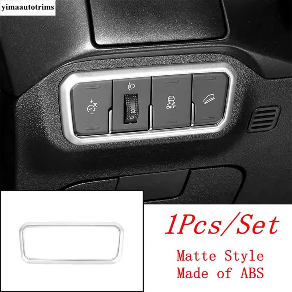 Car Head Light Lamps Switch Button Control Panel Cover Trim ABS Accessories Interior For Great Wall GWM WEY TANK 300 - 2025 Matte Style
Car Head Light Lamps Switch Button Control Panel Cover Trim ABS Accessories Interior For Great Wall GWM WEY TANK 300 - 2025 Matte Style