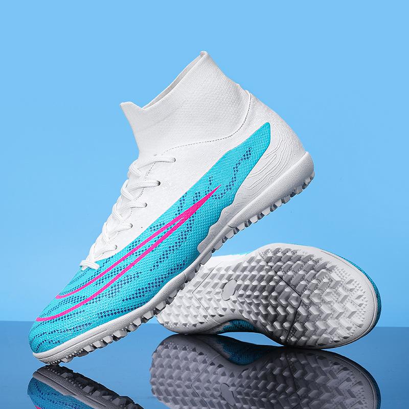New football shoes men s non-slip professional competition medium tube sports training shoes long nails broken nails football shoes 28
New football shoes men s non-slip professional competition medium tube sports training shoes long nails broken nails football shoes 28