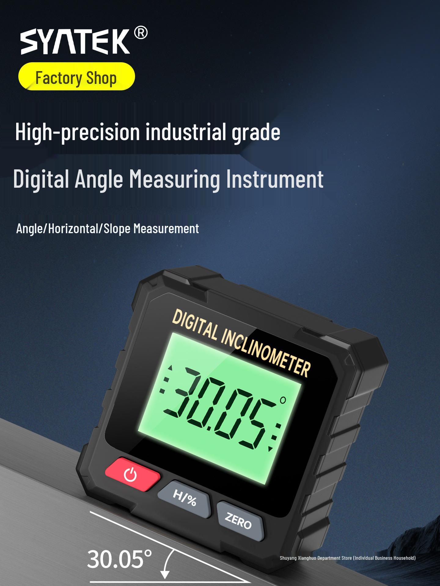High Precision Digital Mini Magnetic Inclinometer and Angle Level Economy Single Axis with Magnet and Backlight
High Precision Digital Mini Magnetic Inclinometer and Angle Level Economy Single Axis with Magnet and Backlight