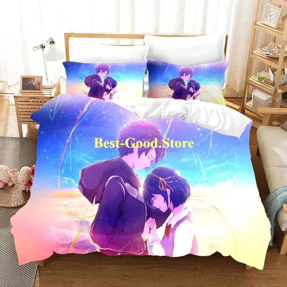 Hot Your Name Movie Beding Set Printed Bed Linen Set With Pilowcase Bed Soft Duvet Cover Soft Single Double Quen Super King-Sized Dimensionsd 100*200cm Single
Hot Your Name Movie Beding Set Printed Bed Linen Set With Pilowcase Bed Soft Duvet Cover Soft Single Double Quen Super King-Sized Dimensionsd 100*200cm Single