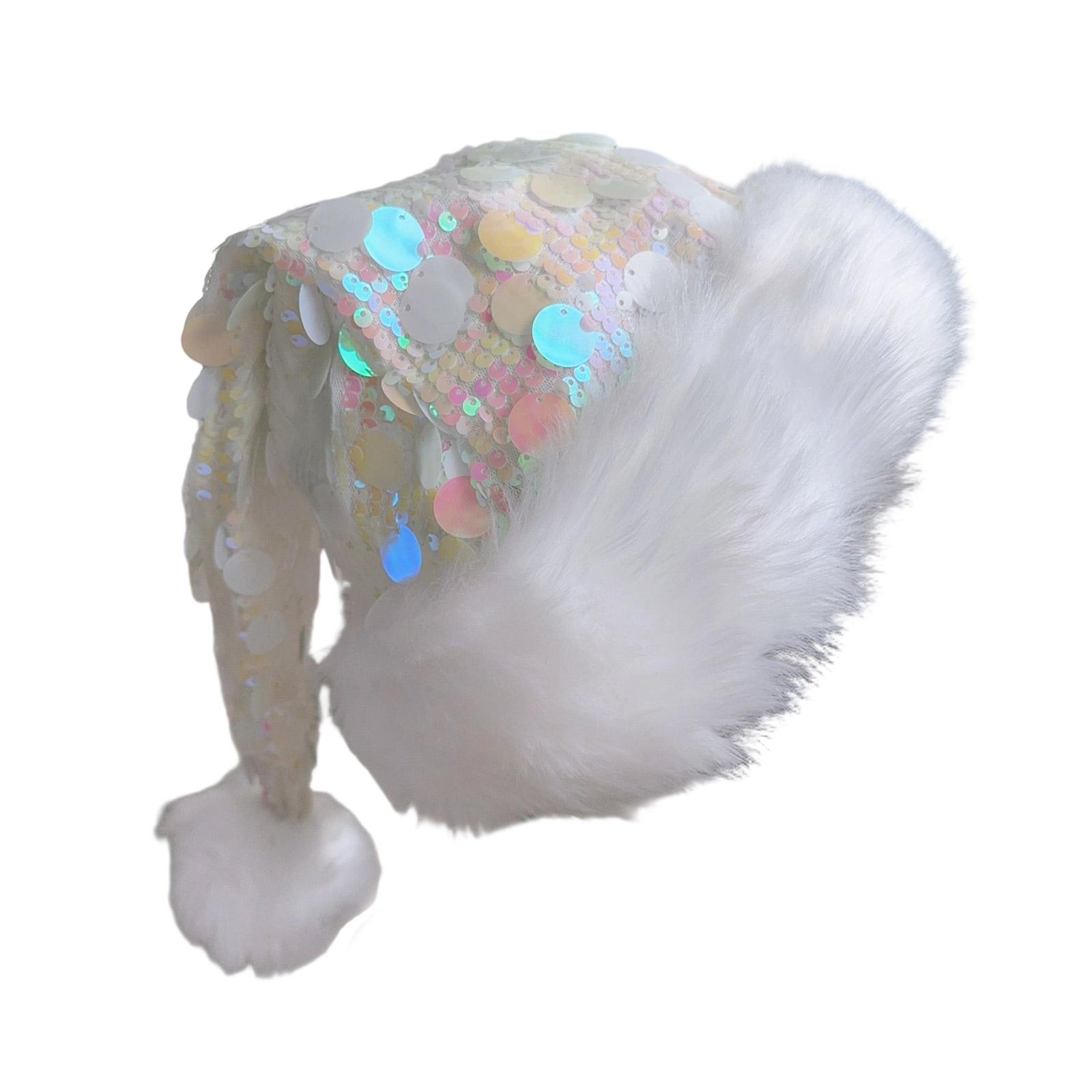 Long Santa Hats Christmas Hats Sequins Plush Cap for New Year Festival Party Supply For Family Gatherings белый
Long Santa Hats Christmas Hats Sequins Plush Cap for New Year Festival Party Supply For Family Gatherings белый