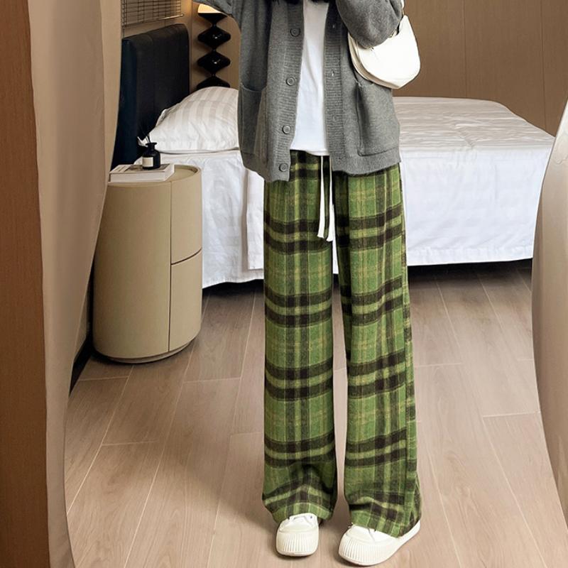 Твидовые клетчатые брюки плюс бархат для женщин на осень и зиму. Новые свободные ретро повседневные прямые брюки до пола. Ленивые широкие брюки XL
Твидовые клетчатые брюки плюс бархат для женщин на осень и зиму. Новые свободные ретро повседневные прямые брюки до пола. Ленивые широкие брюки XL