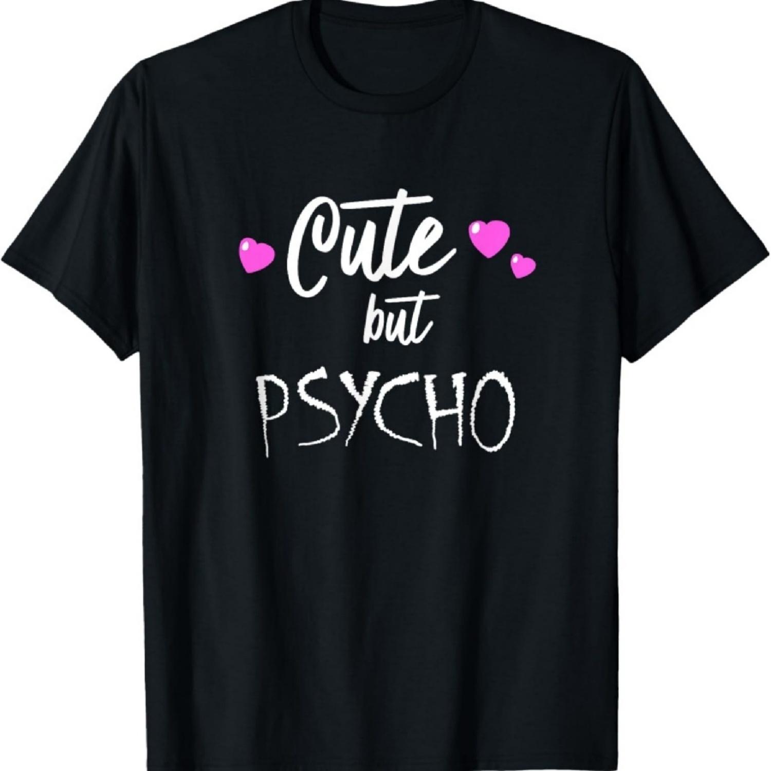 Cute But Psycho T Shirt XXXXXL чорний
Cute But Psycho T Shirt XXXXXL чорний