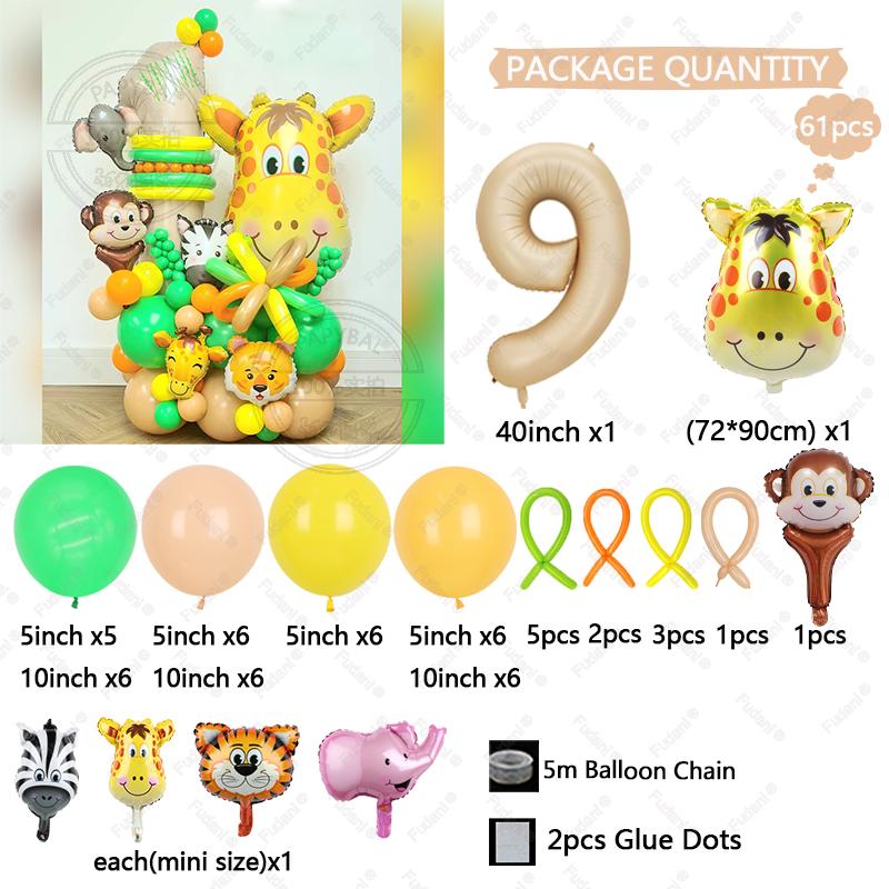 Мультяшные шары из фольги в виде голов животных, украшения для вечеринки в честь рождения ребенка, дня рождения, тигр, лев, обезьяна, зебра, корова, голова жирафа, гелиевый шар 40inch
Мультяшные шары из фольги в виде голов животных, украшения для вечеринки в честь рождения ребенка, дня рождения, тигр, лев, обезьяна, зебра, корова, голова жирафа, гелиевый шар 40inch