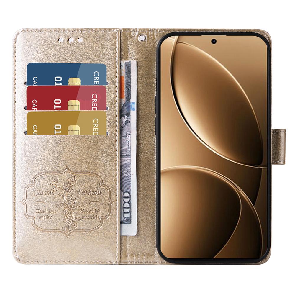 For Xiaomi Poco F7 Ultra 5G/Redmi K80 Pro 5G Case Butterfly Floral Imprint Wallet Stand Leather Phone Cover Gold
For Xiaomi Poco F7 Ultra 5G/Redmi K80 Pro 5G Case Butterfly Floral Imprint Wallet Stand Leather Phone Cover Gold