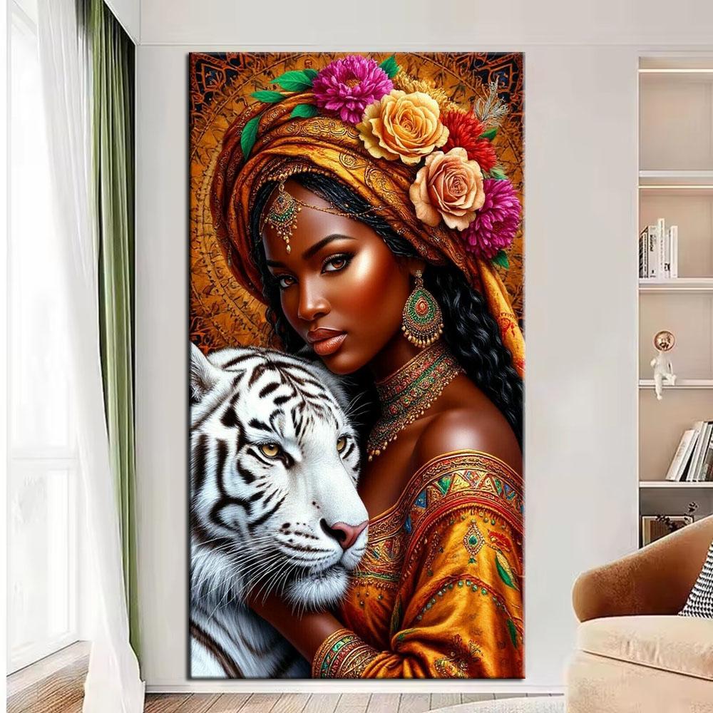 Women and Leopard Tiger and Wolf Picture DIY Diamond Painting Cross Stitch Full Drills Diamond Mosaic New Collection Home Decor square 30x60cm красный
Women and Leopard Tiger and Wolf Picture DIY Diamond Painting Cross Stitch Full Drills Diamond Mosaic New Collection Home Decor square 30x60cm красный