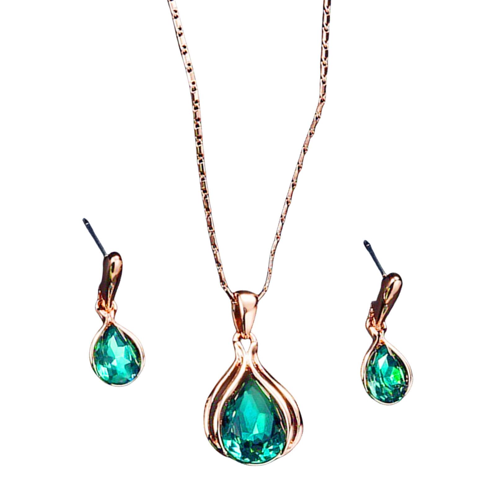 Stylish Alloy Earrings and Necklace Set Imitation Crystal Pendant Accessories for Fashionable Women Elegant Jewelry зелений
Stylish Alloy Earrings and Necklace Set Imitation Crystal Pendant Accessories for Fashionable Women Elegant Jewelry зелений