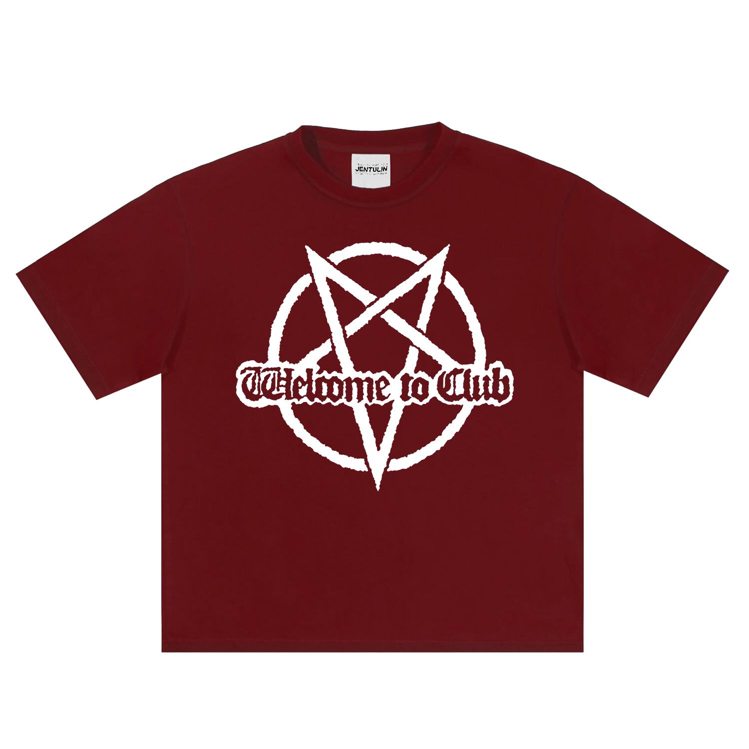 Mens Tshirt Satan Club Graphic Print Goth Cotton Short Sleeve Oversized Y2k Streetwear Top Korean Fashion Tee Clothing Hip Hop 4XL
Mens Tshirt Satan Club Graphic Print Goth Cotton Short Sleeve Oversized Y2k Streetwear Top Korean Fashion Tee Clothing Hip Hop 4XL
