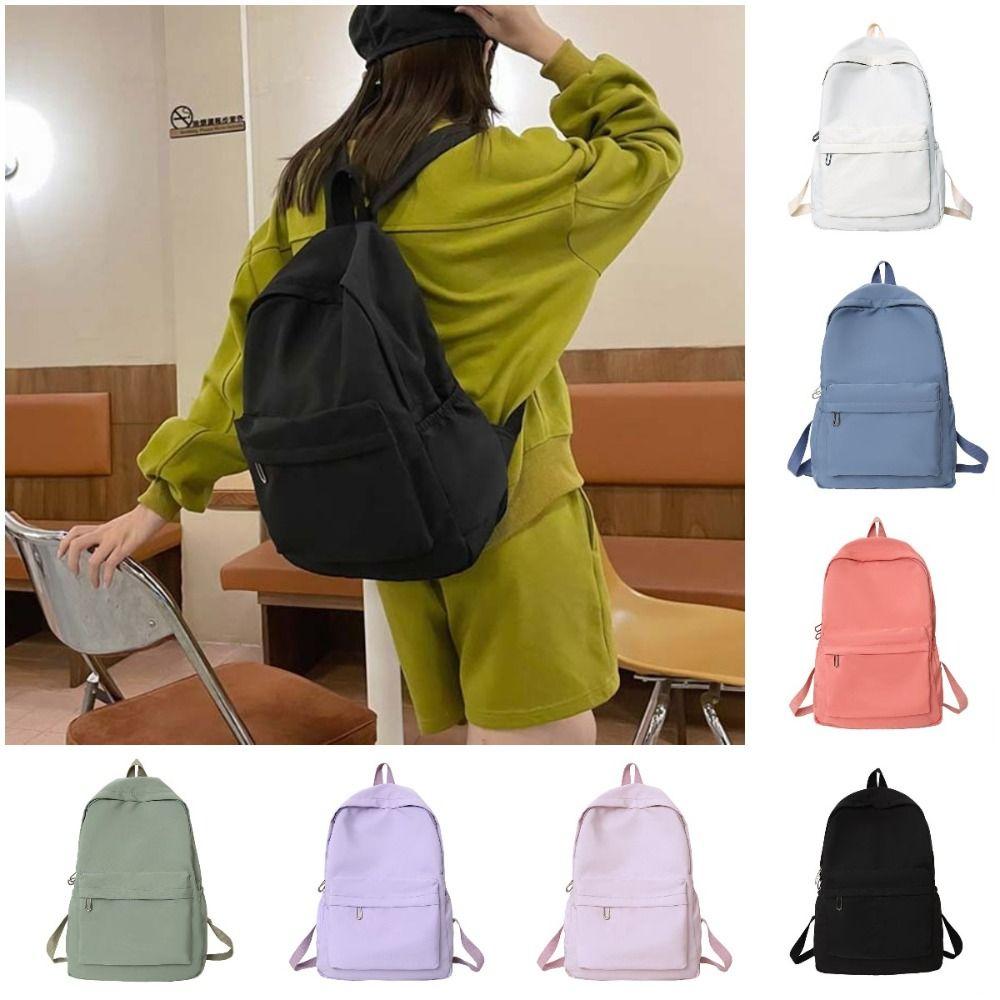 Nylon Preppy Style Backpack Large Capacity Teenagers Shoulder Bag Students School Bag Female/Male розовый
Nylon Preppy Style Backpack Large Capacity Teenagers Shoulder Bag Students School Bag Female/Male розовый