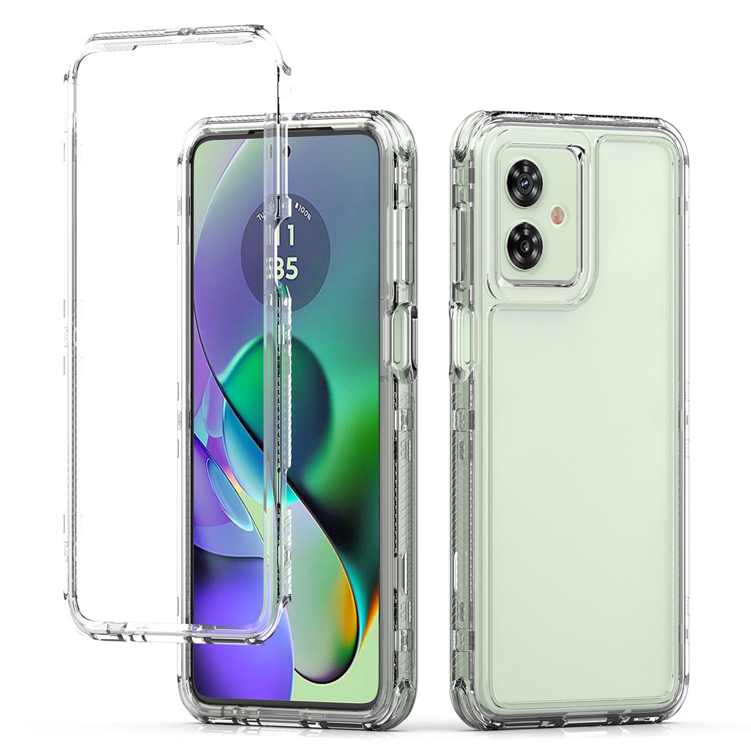 Для Motorola Moto G54 5G Чохол Висока прозорість PC+TPU Захисний чохол для телефону A
Для Motorola Moto G54 5G Чохол Висока прозорість PC+TPU Захисний чохол для телефону A